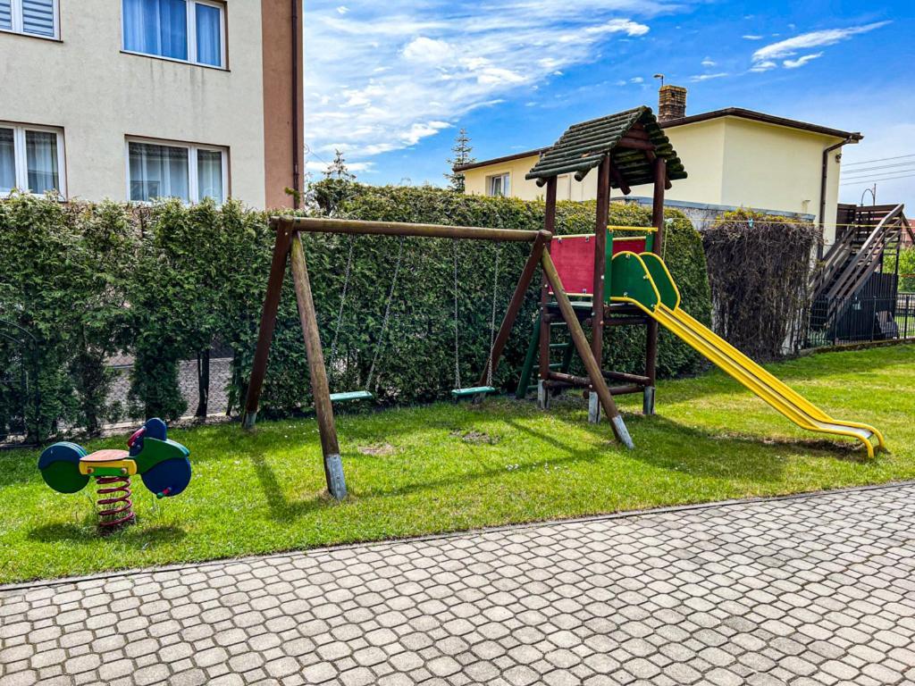 Villa Nadmorska Leba Centrum Esterno foto
